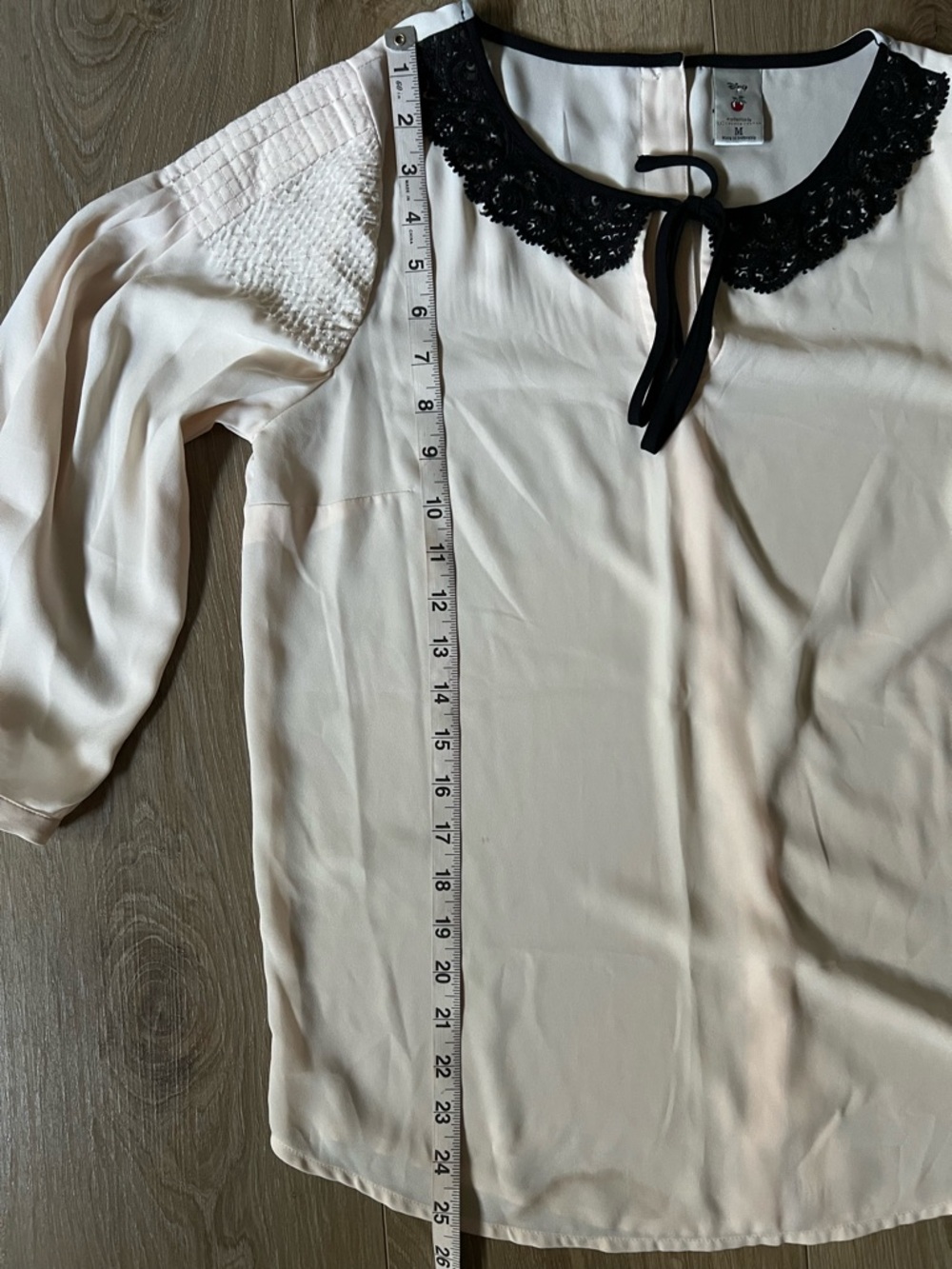 LC Lauren Conrad Disney Snow White Collection Lace Collar Top EUC - Picture 5 of 6